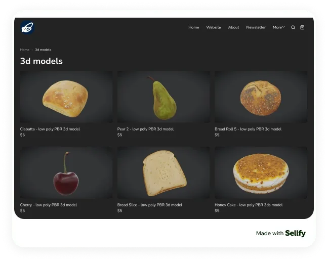 3D models
