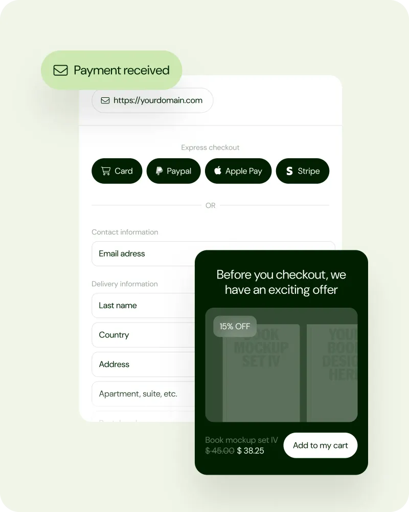 High-converting checkout