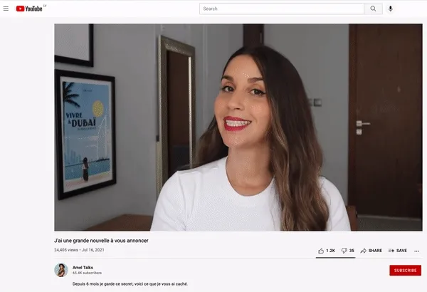 [**Amel announces her eBook on her YouTube channel.**](https://www.youtube.com/watch?v=yhlULPwrswE)