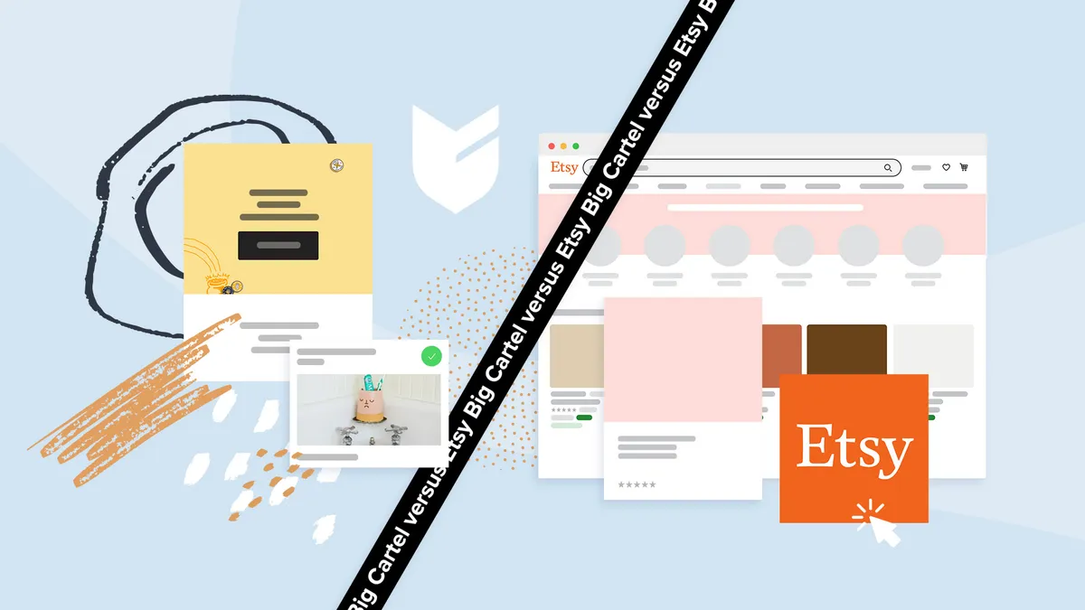 Big Cartel vs. Etsy (+ dealbreakers) – decide in 7 minutes