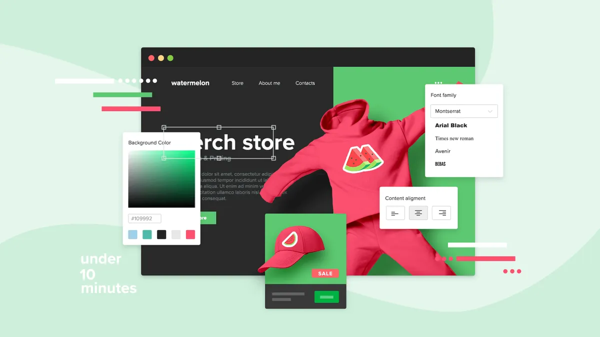 Build your Sellfy merch store in under 10 minutes (4 easy steps)