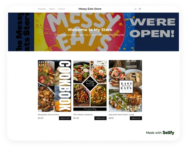 Ebook store example