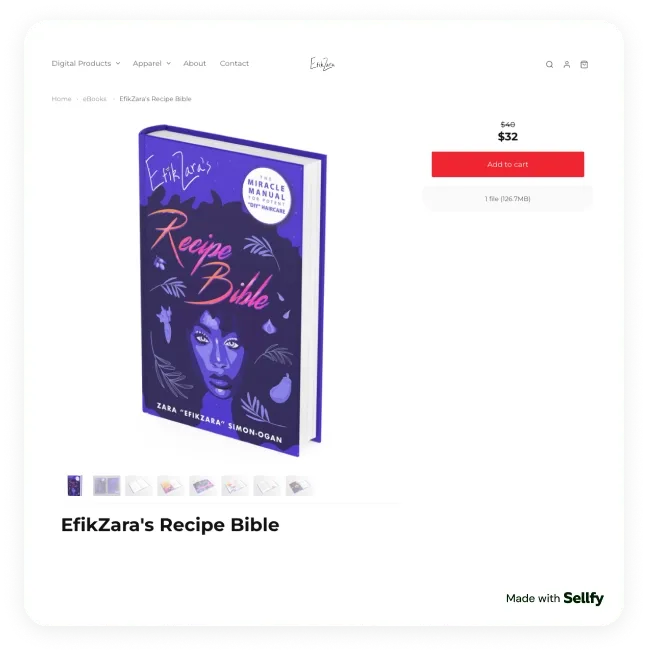 Efikzara ebook store