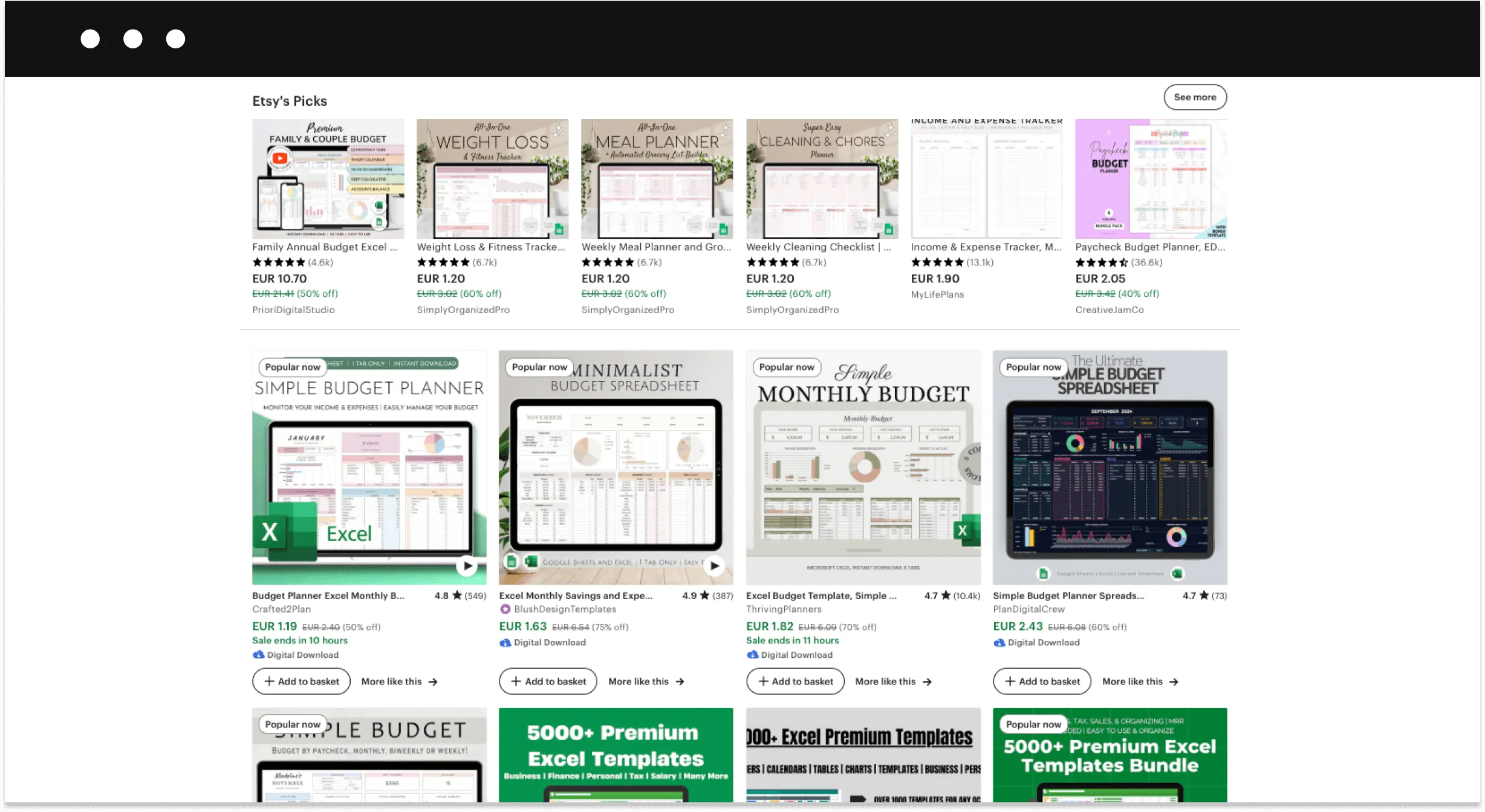 Unlike Big Cartel and Sellfy, Etsy is an online marketplace.