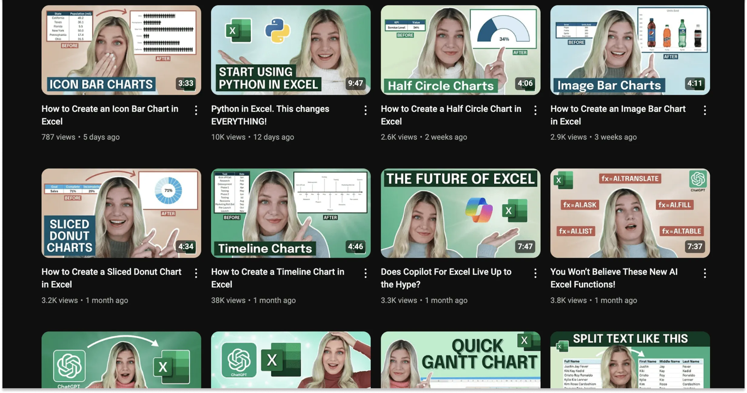 Excel dictionary youtube