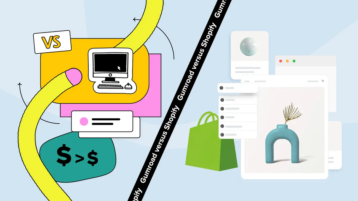 Gumroad vs. Shopify (+ dealbreakers) – decide in 7 minutes