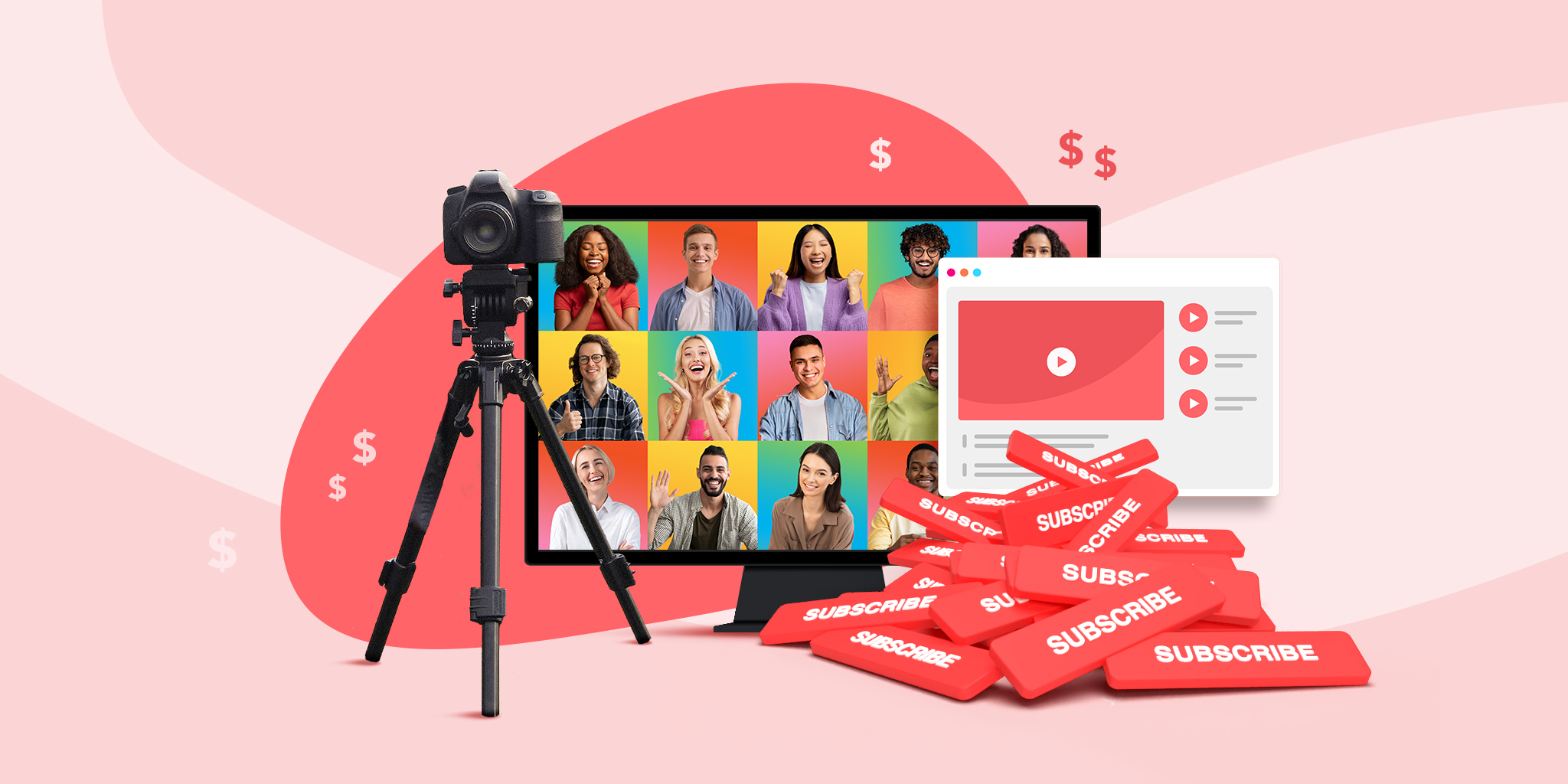 What's the subscriber threshold for earning on YouTube?