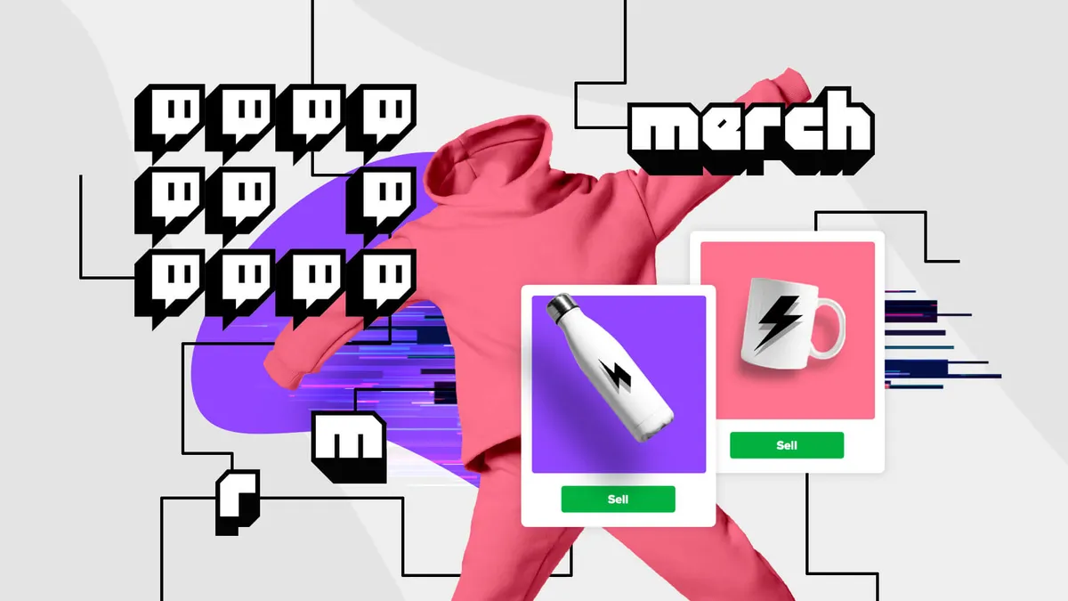 How to make and sell merch on Twitch (+ merch ideas)