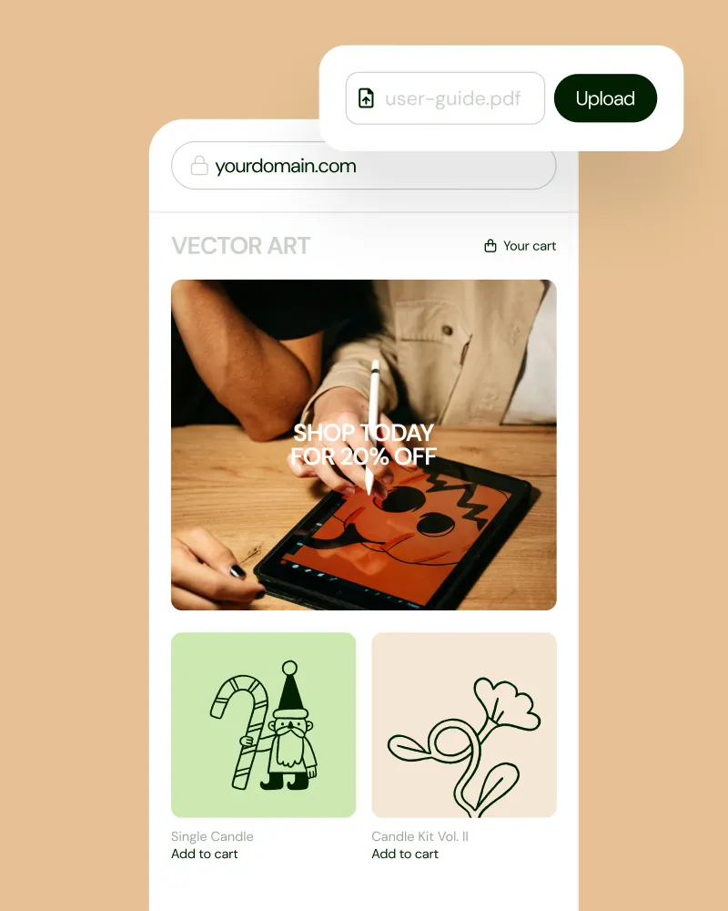 How to sell vector art online