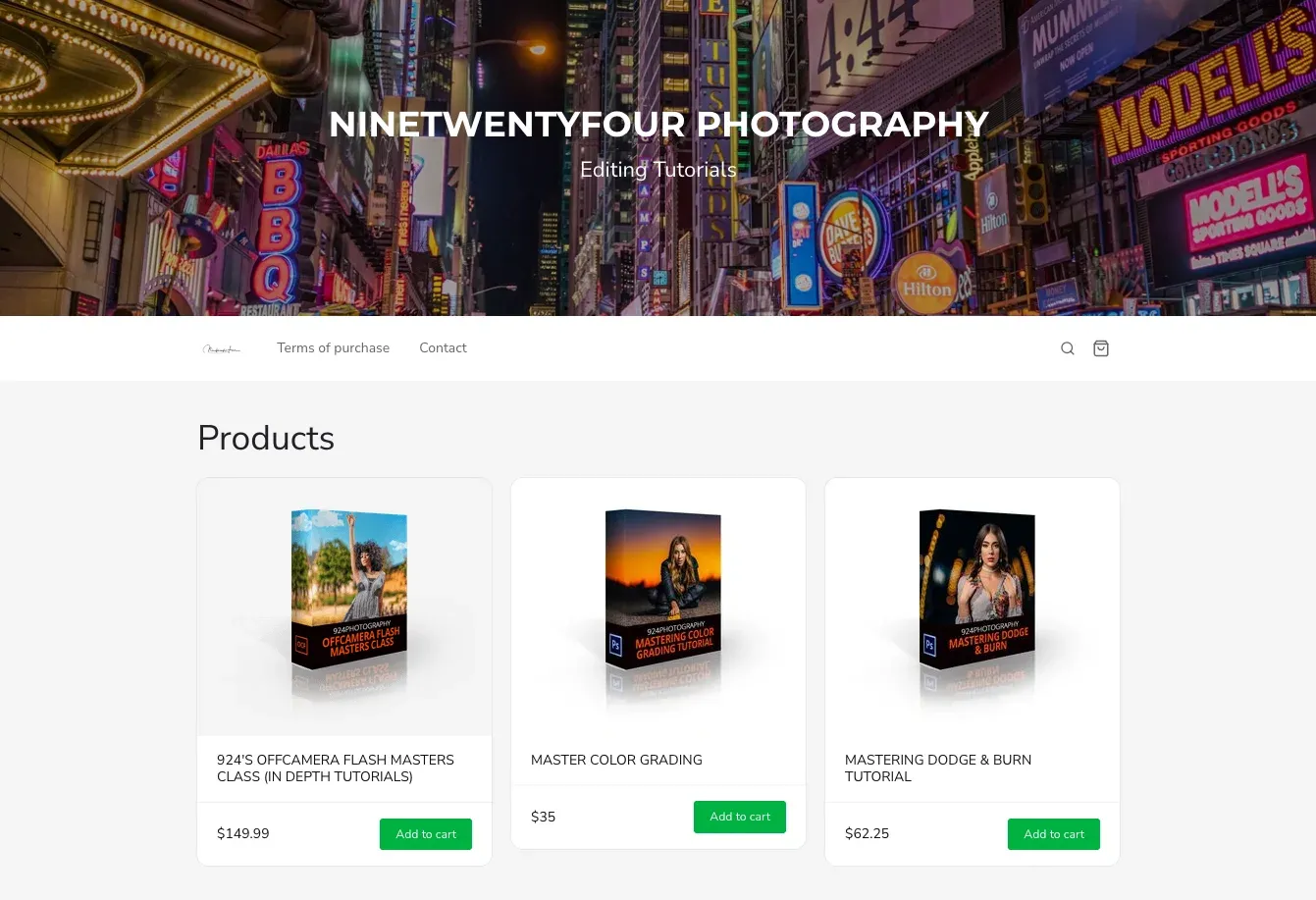 Keydrin's preset store on Sellfy