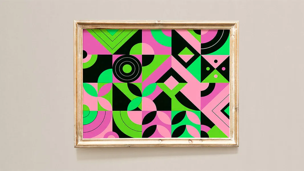 Pattern design poster