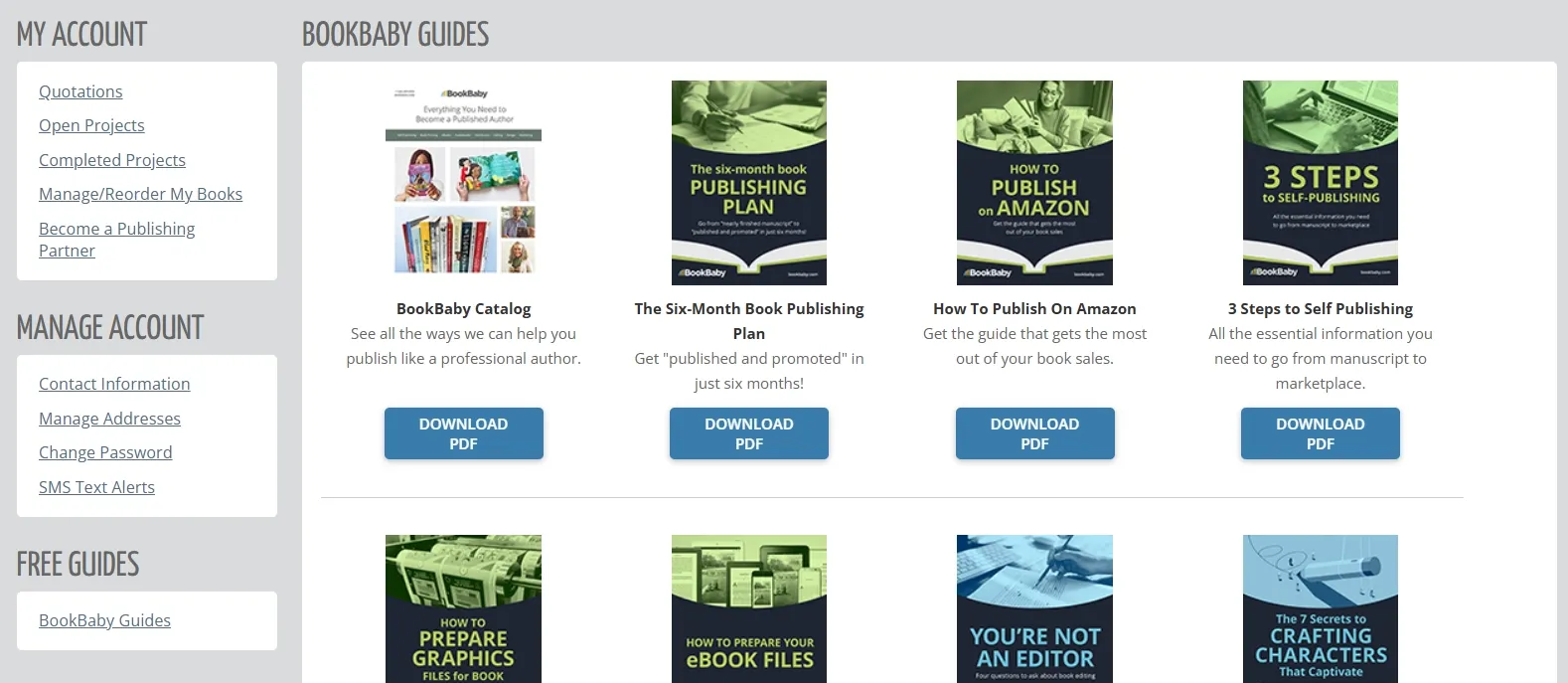 Sell e-books on BookBaby