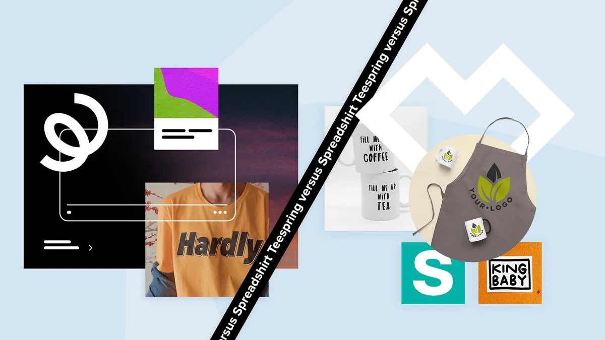 Teespring (Spring) vs. Spreadshirt (+ dealbreakers) – decide in 7 minutes