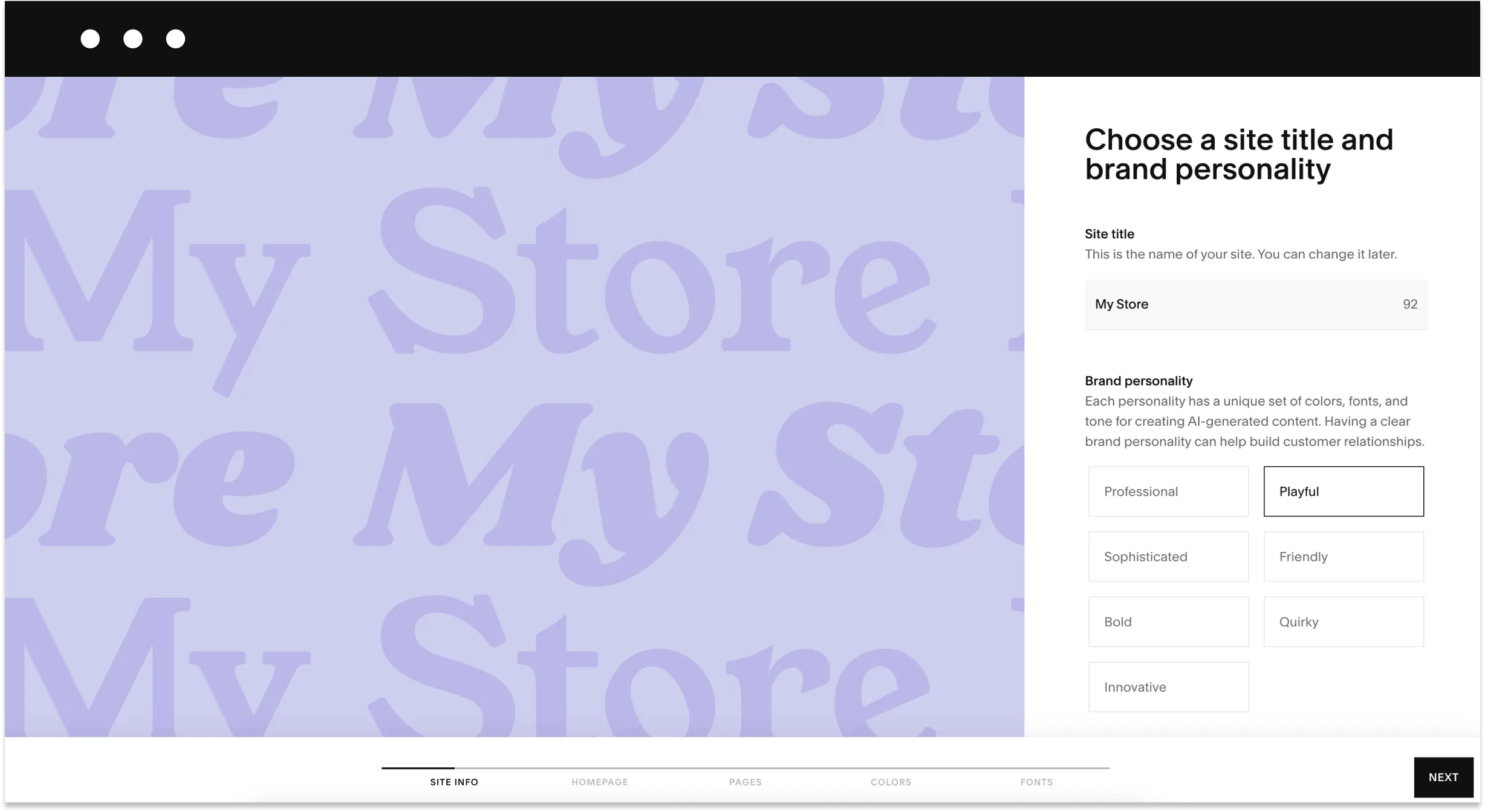 Squarespace AI