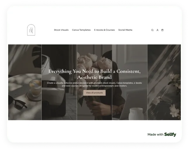 Stock photos, canva templates
