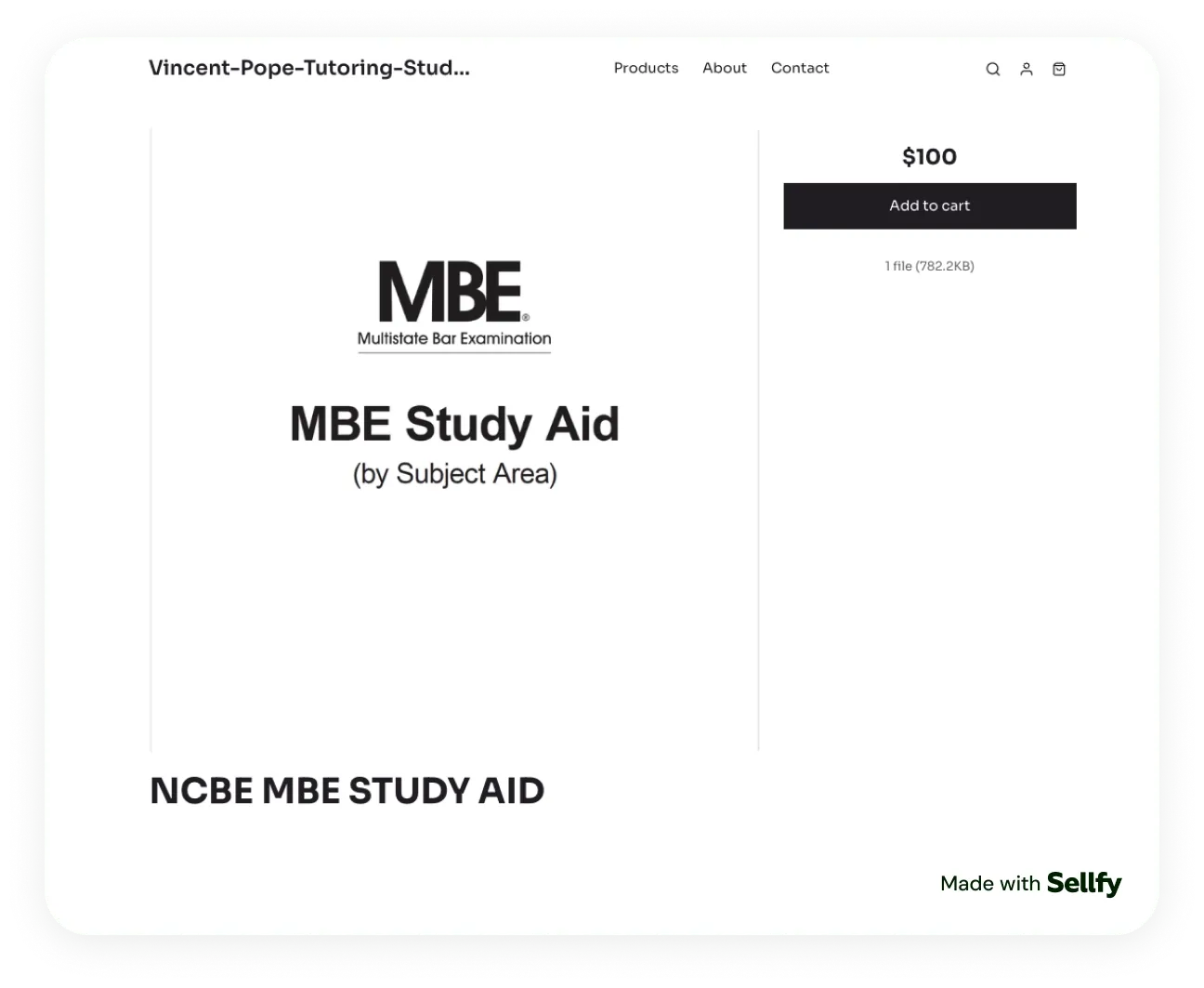 Study aid