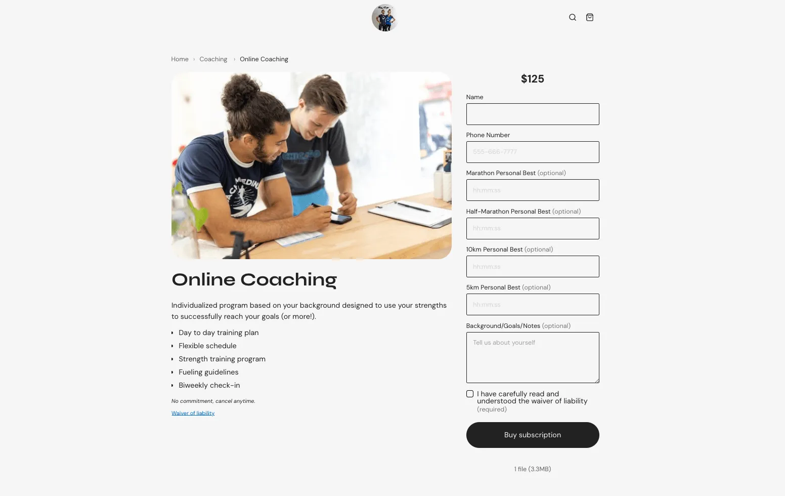 Subscription model