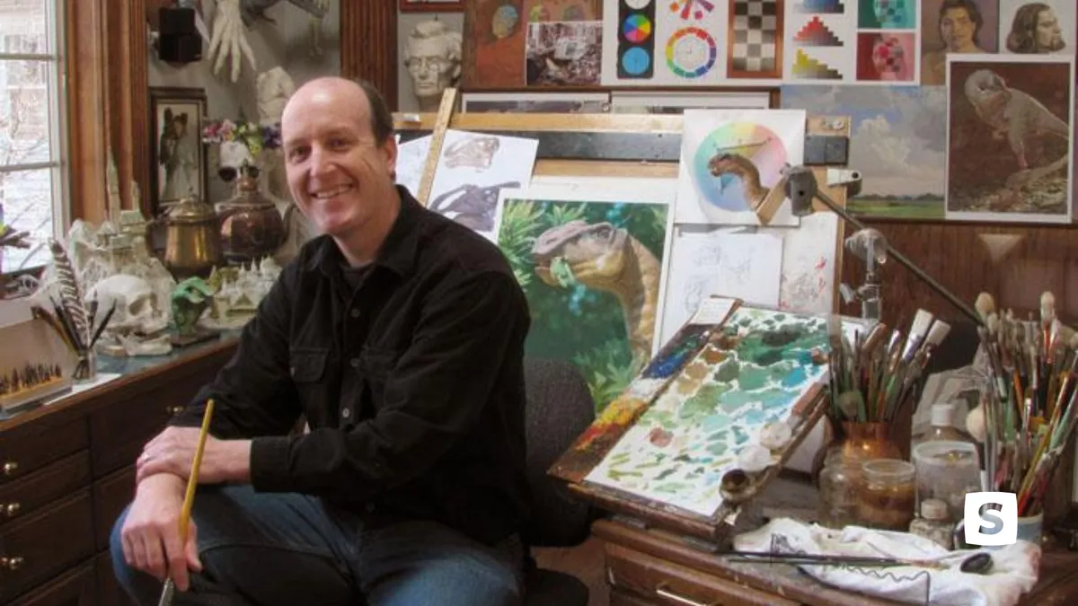 The author of the New York Times bestselling “Dinotopia” book series covers his story with Sellfy