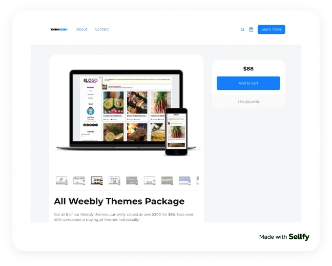 Theme store