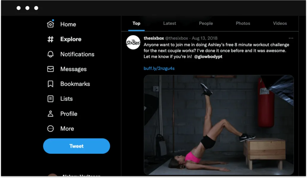 Twitter affiliate