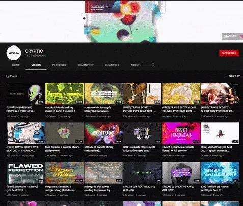 [CRYPTICs YouTube-Kanal, auf dem viele der Sounds und Musiken zu finden sind.](https://www.youtube.com/channel/UC2d0kelzrPoJ2y1eqam4tpg)