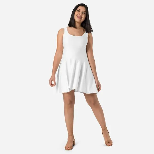 All-Over Print Skater Dress