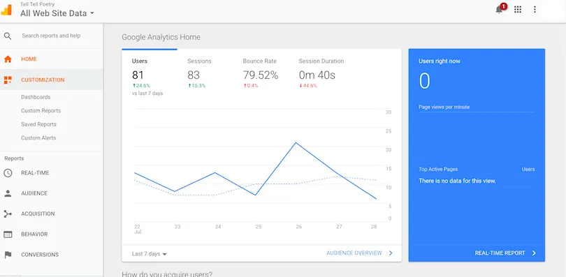 google analytics