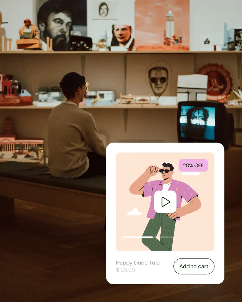 Sell animations online