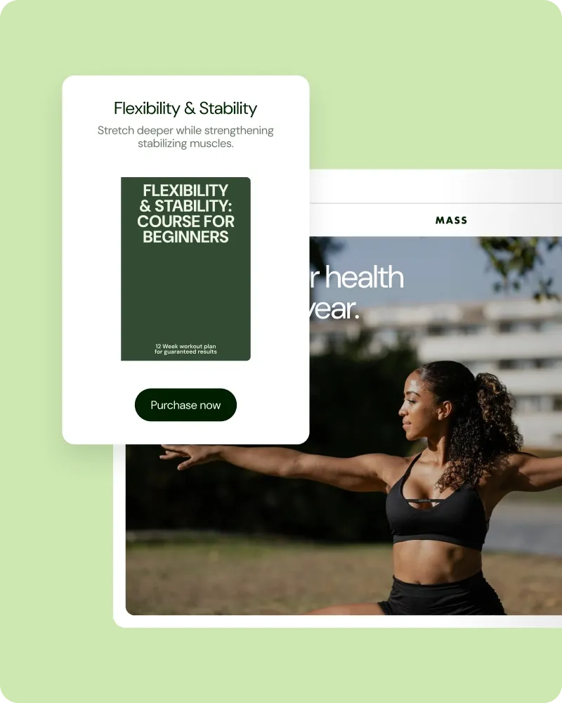 Sell courses online