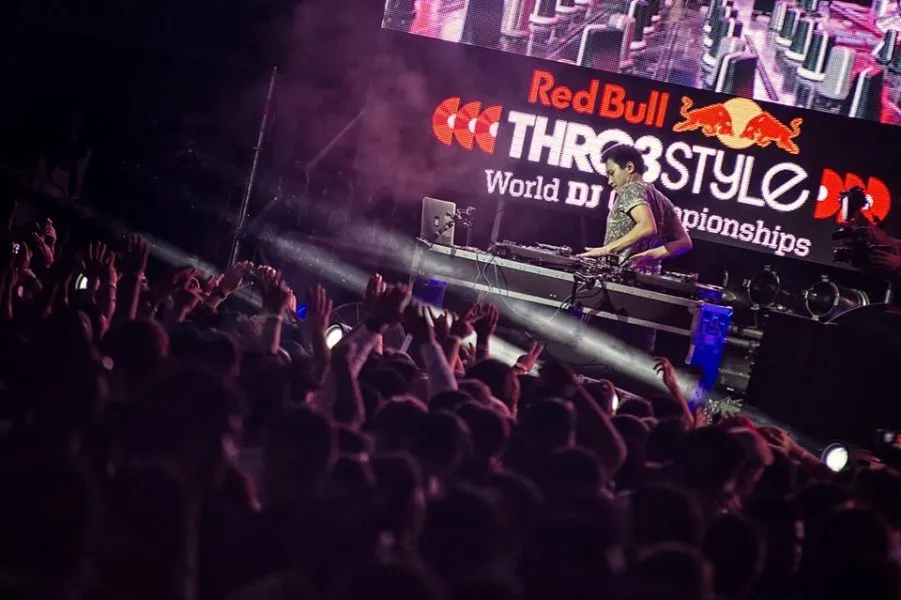 Carlo en el Campeonato de Thre3Style World DJ