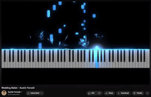 [Wedding Ballet - Austin Farwell on YouTube ](https://www.youtube.com/watch?v=wqbNoBpJDLw)