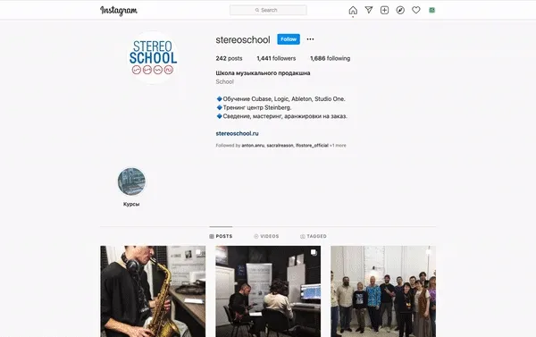 [Stereoschool IG account](https://www.instagram.com/stereoschool/)