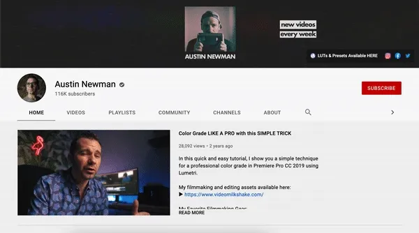 [Austin's YouTube channel](https://www.youtube.com/c/AustinNewman/featured)