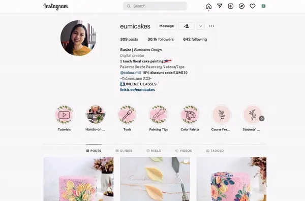 [Eumicakes IG account](https://www.instagram.com/eumicakes/?hl=en)