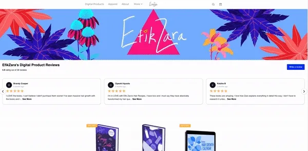 [EfikZara's Sellfy store](https://efikzara.sellfy.store/)