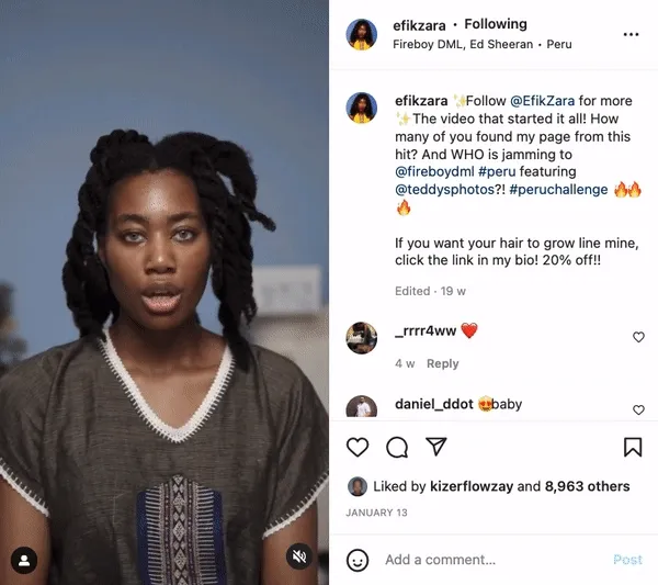 [EfikZara's video for #peruchallenge](https://www.instagram.com/reel/CYrH%5FGUB7PW/?utm%5Fsource=ig%5Fweb%5Fcopy%5Flink)