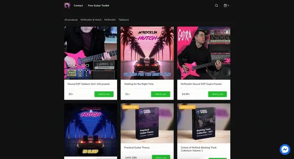 [Thomas' Sellfy store.](https://store.mcrocklin.com/)