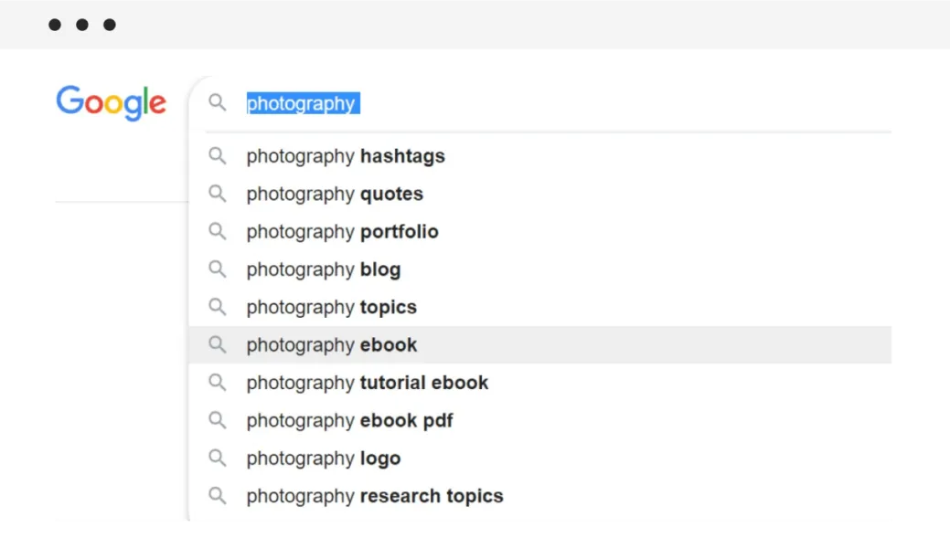 google search ebook