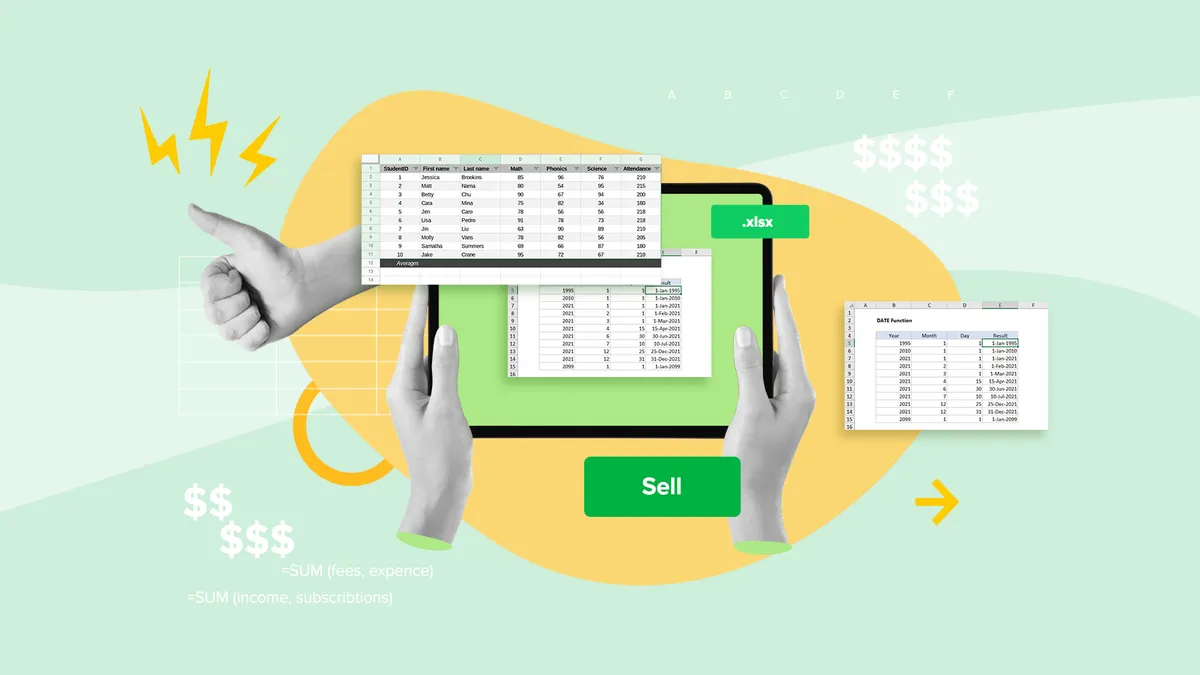 How to professionally format a spreadsheet before selling it (2026)