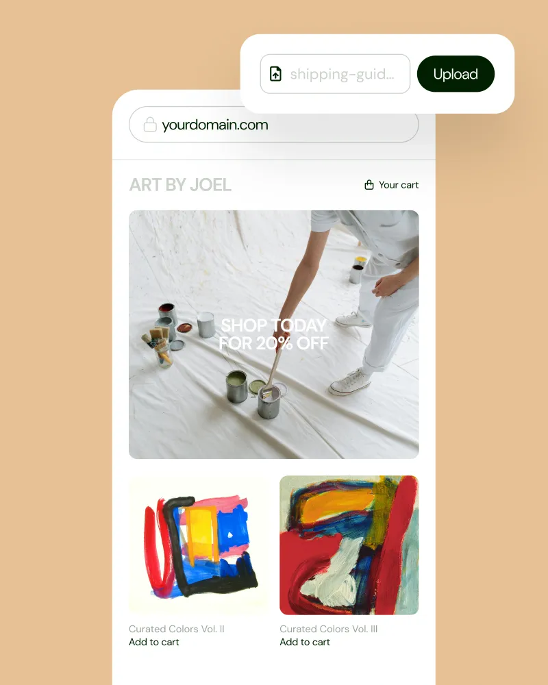 Cómo vender arte online