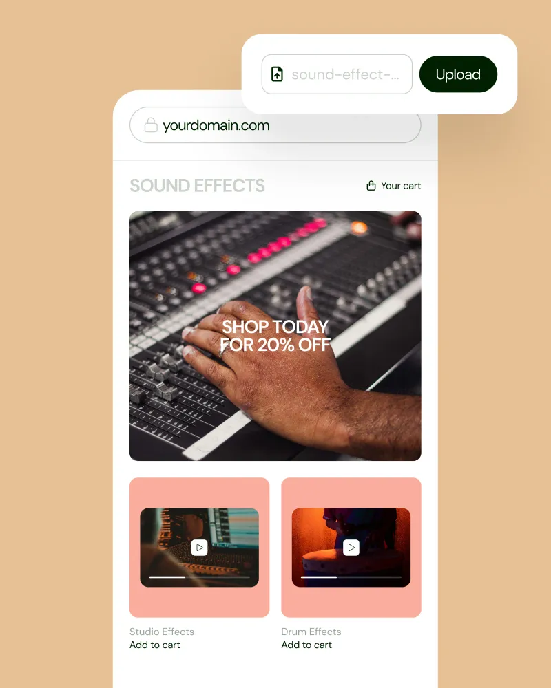 How to sell sound effects
