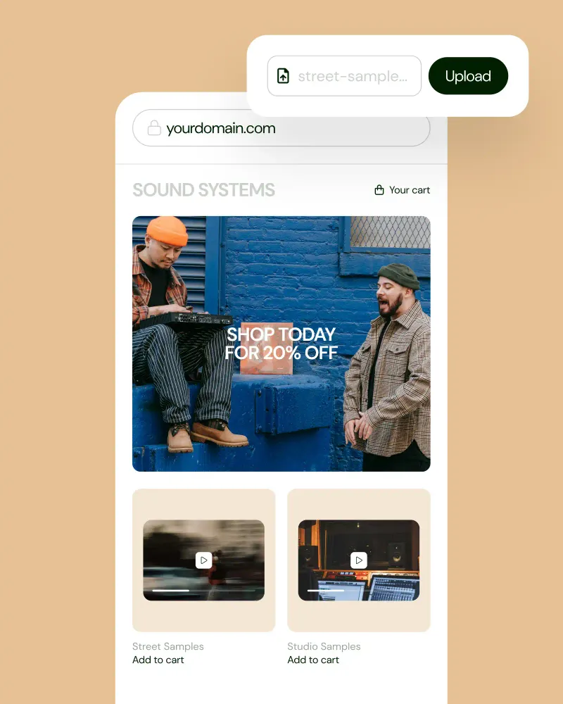 How to sell stock music online
