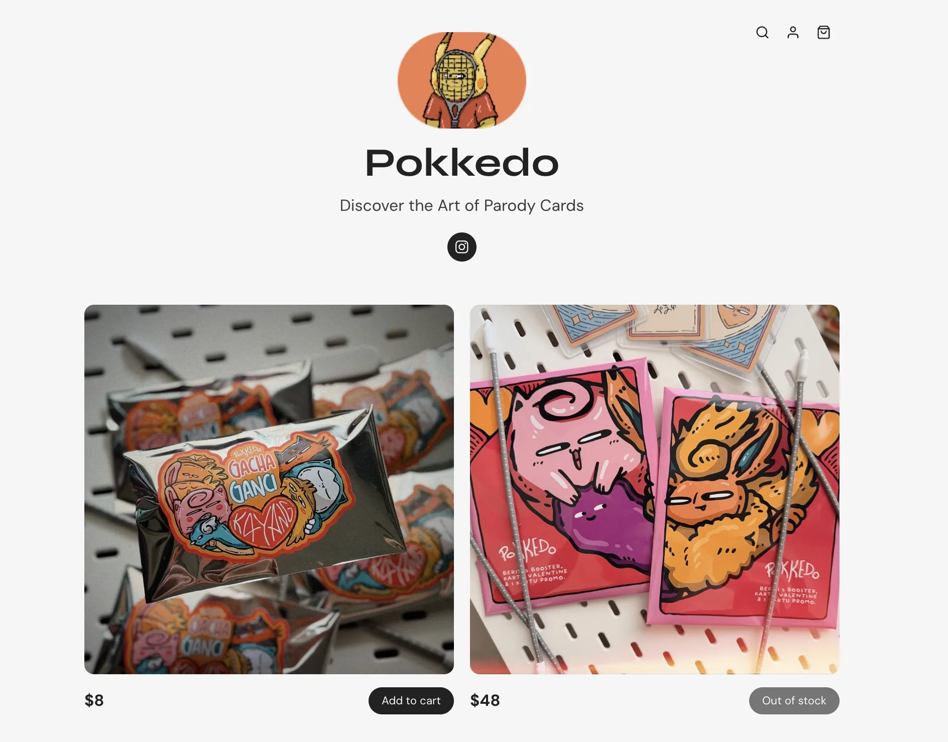 Image: [Pokkedo’s Sellfy storefront](https://pokkedo.sellfy.store/)