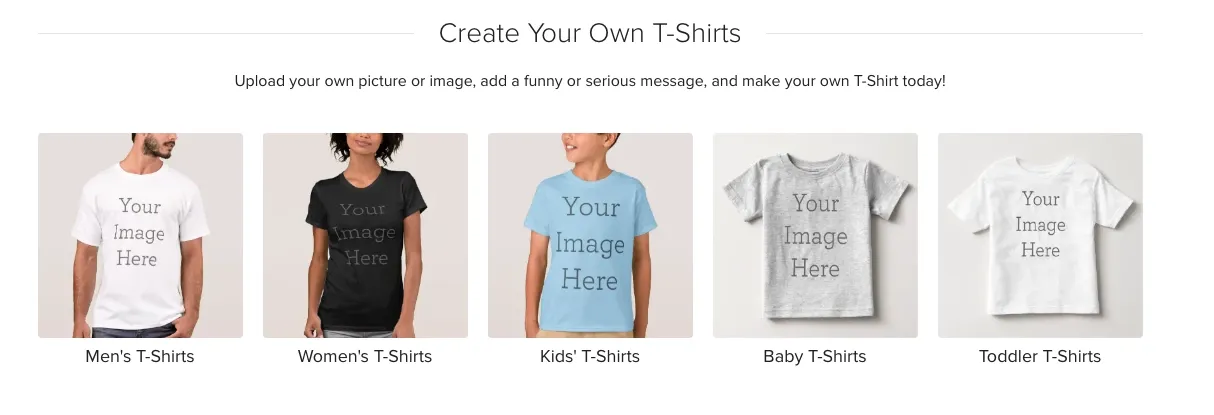 Zazzle products