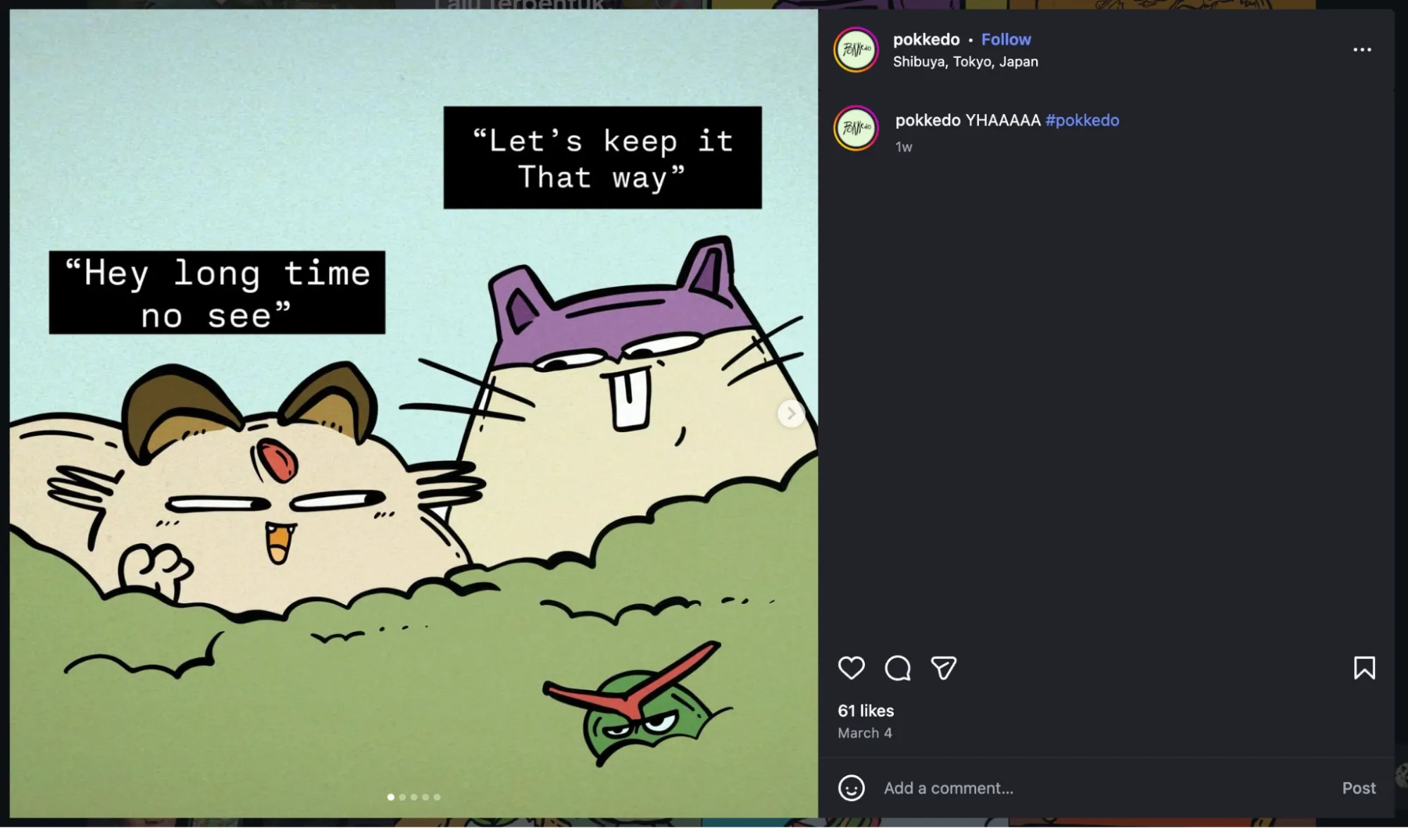 Image: [Pokkedo’s Instagram](https://www.instagram.com/p/DVcnLb%5FER%5Fq/?img%5Findex=1)