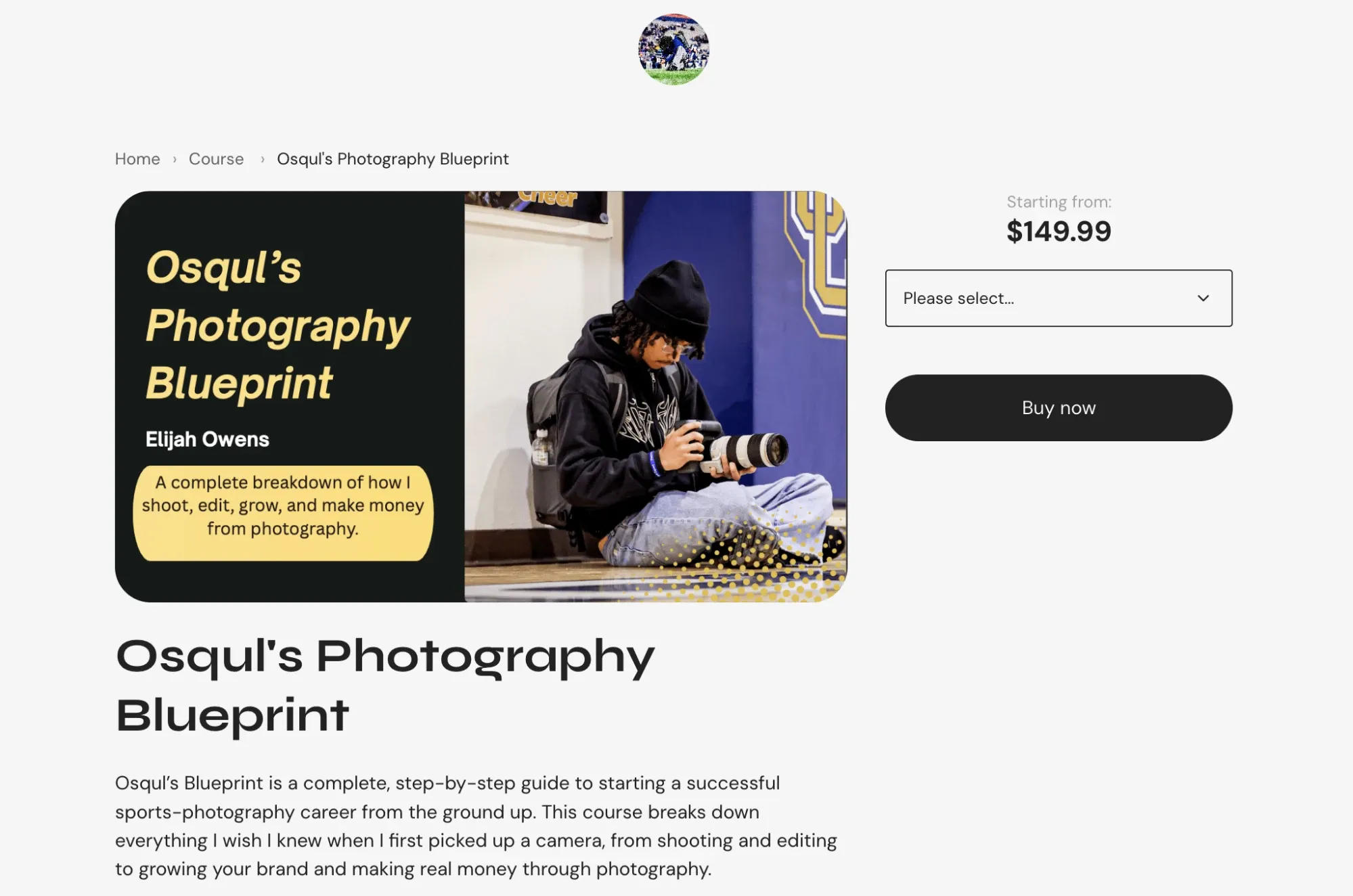Elijah’s [online course on his Sellfy store](https://osqul.sellfy.store/p/osquls-blueprint/)