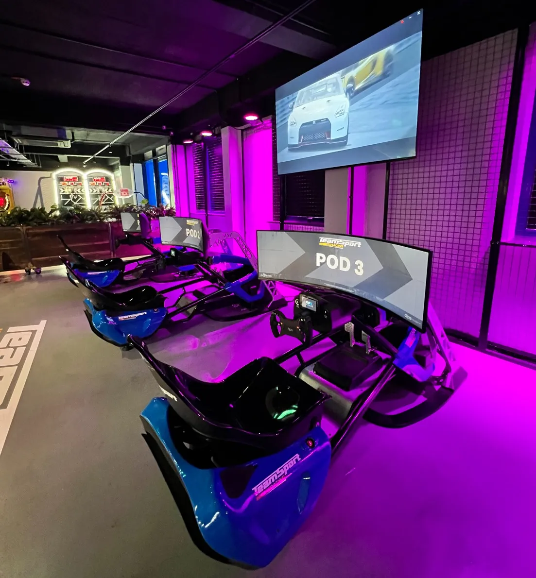 RSS vehicles at the TeamSport Bournemouth venue