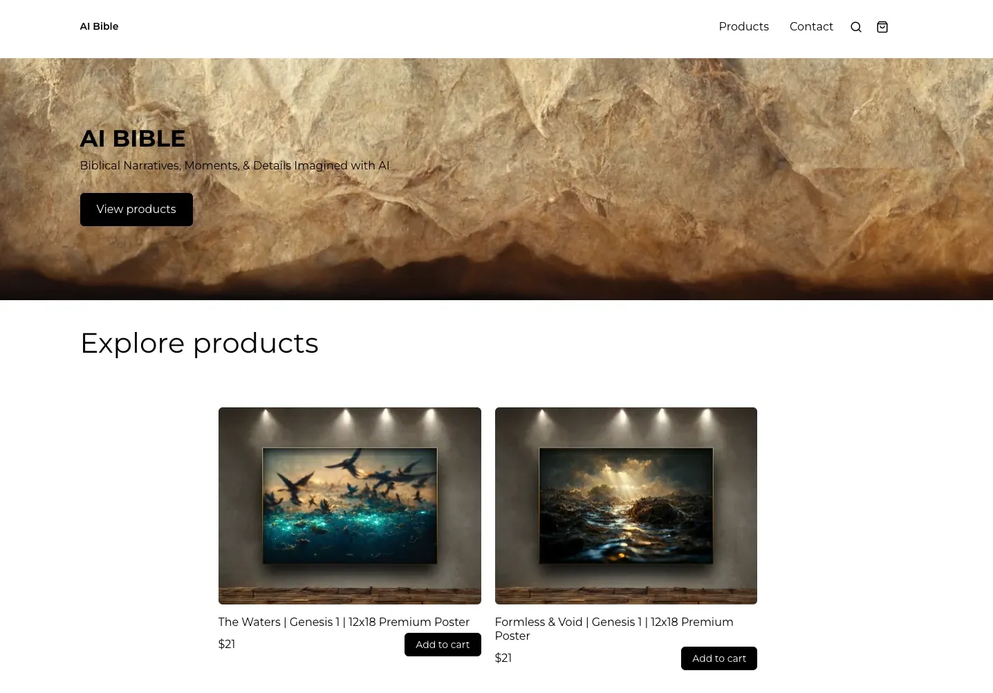 AI Bible AI tools Instagram niche