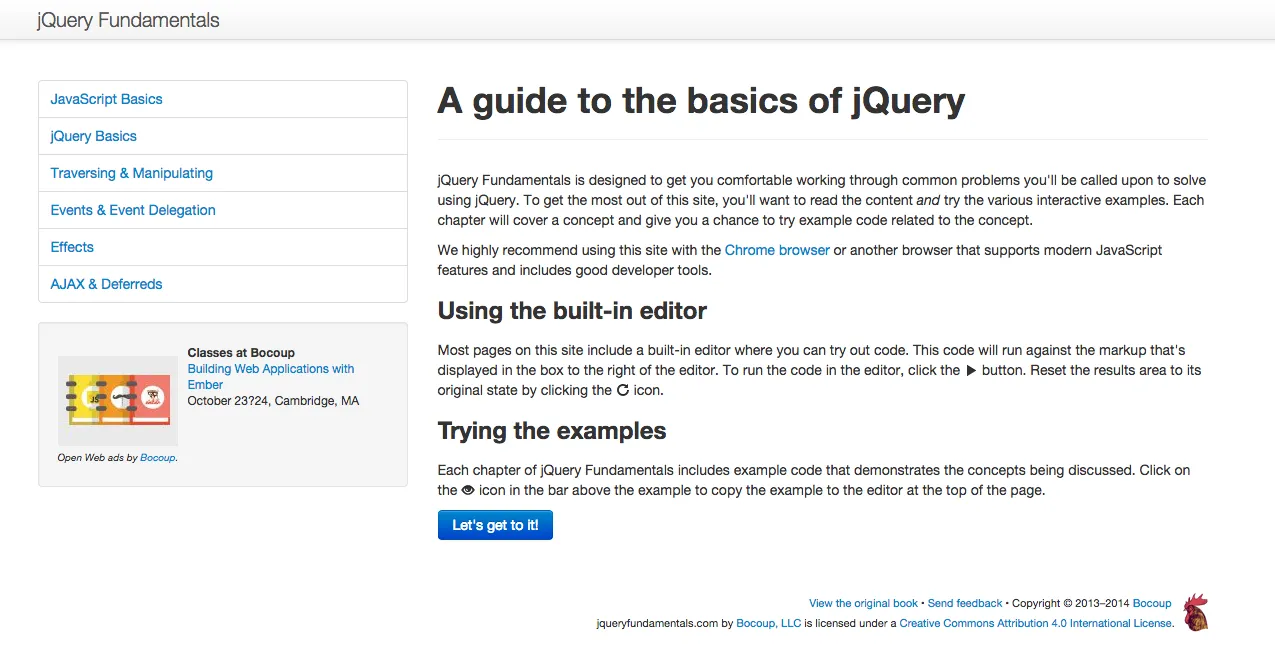 jQuery Fundamentals