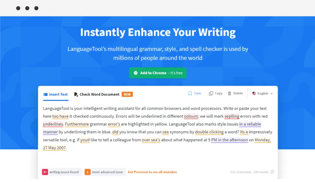 languagetool website